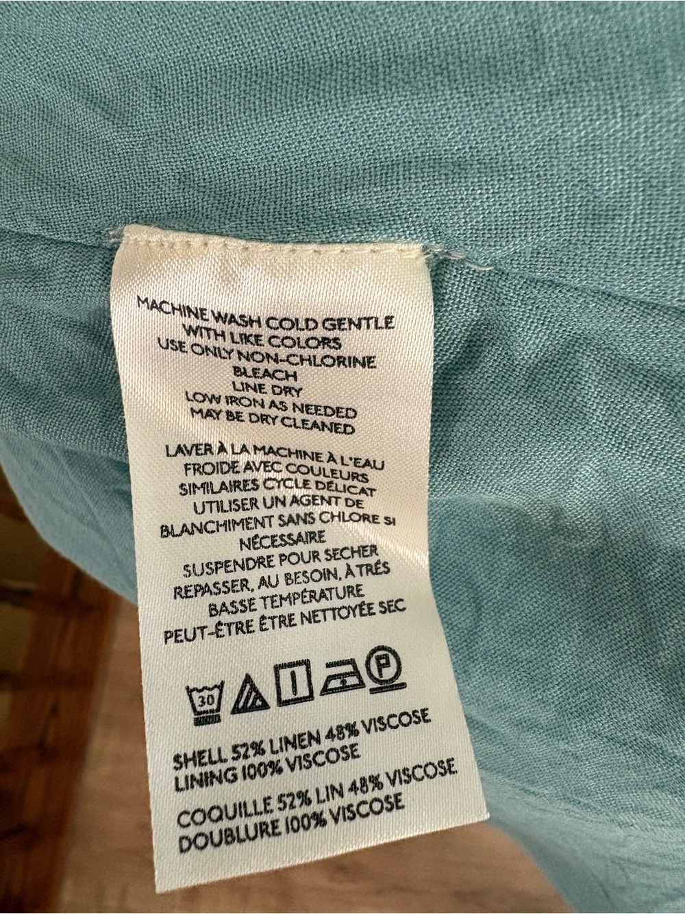 Anthropologies Maeve Mona Linen Shirt Dress in Size S - Picture 6 of 6
